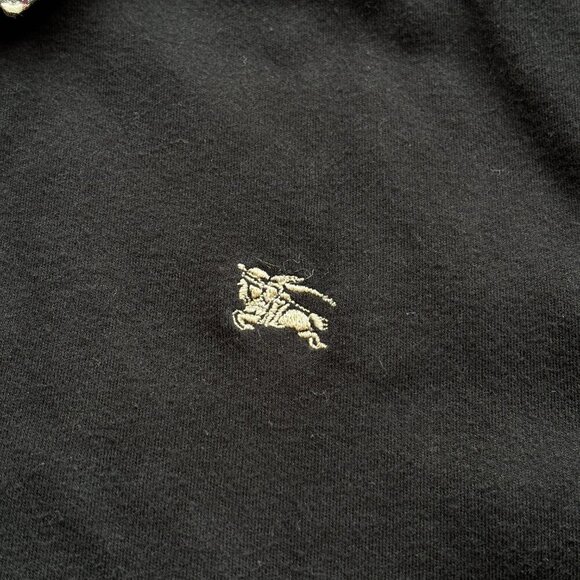 Burberry London Girls' Plaid Collar Long Sleeve Polo Shirt - Size 160A - Picture 8 of 13